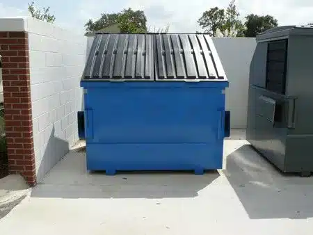 Dumpster ad