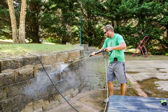 Expert patio and deck pressure washing